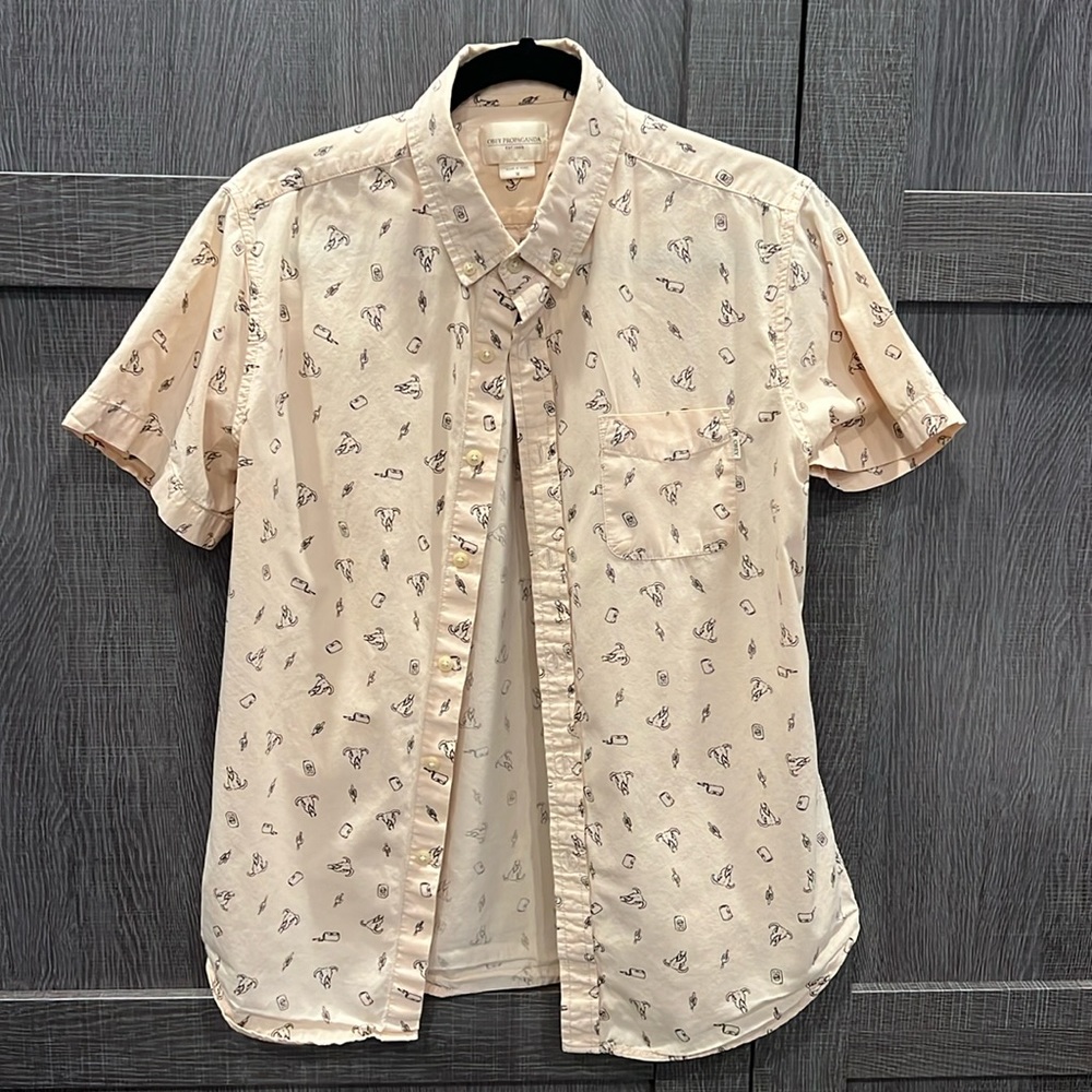 Men’s Short Sleeve Button Down